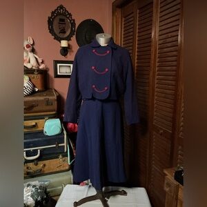 Vintage Barber’s 1940’s wool 2pc set